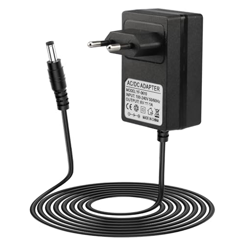 Xahpower 6V Cargador de Vehículo Eléctrico para Niños, Cargador de Batería de 6V para Moto SUV ATV Quad Coches Electricos para Niños, Conector 5,5 mm * 2,5 mm
