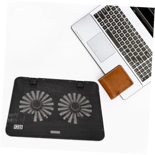 Base ajustable para laptop con ventilador 15.6 pulg negra miniatura 4
