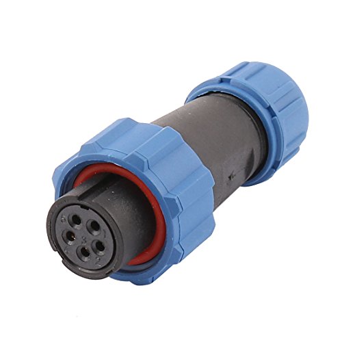 Aexit Conector de aviación 5 terminales SP1310/S miniatura 1