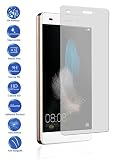 Protector diseñado a medida. Todotumovil Protector de Pantalla Huawei P8 Lite de Cristal Templado Vidrio 9H para movil