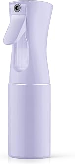 URAQT Hair Spray Bottle, Continuous Water Mister Empty Spray Bottle, Salon Hairdressing Spray Bottle, Multifunctional Fine Mist Water Spray Bottle for Plants, Pets, Home Clean, 200ML