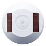 Leviton WSC15-IRW Wireless Self-Powered PIR Occupancy Sensor, 1500 Square Feet, White