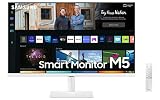 Samsung Smart Monitor M5 27’’ en Resolution Full HD. Le 1er écran Tout-en-Un pour accéder Facilement à Vos Applications de Divertissement et Travail. LS27BM501EUXEN