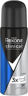 Desodorante Antitranspirante Aerosol Rexona Men Clinical Classic Clean 55ml