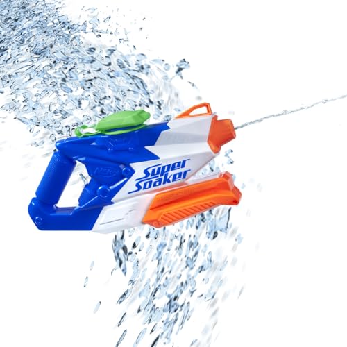 Image of Nerf Super Soaker Freezefire 2.0 Water Blaster | 591 ml Tank | Water Blast Range - 38 feet | Pichkari for Outdoor Water Games | Branded Toy Pichkari for Holi Festival | Kids Ages 6+