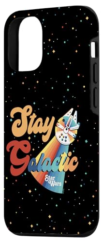Coque iPhone 12 Pro Star Wars Millennium Falcon design Stay Galactic - 2