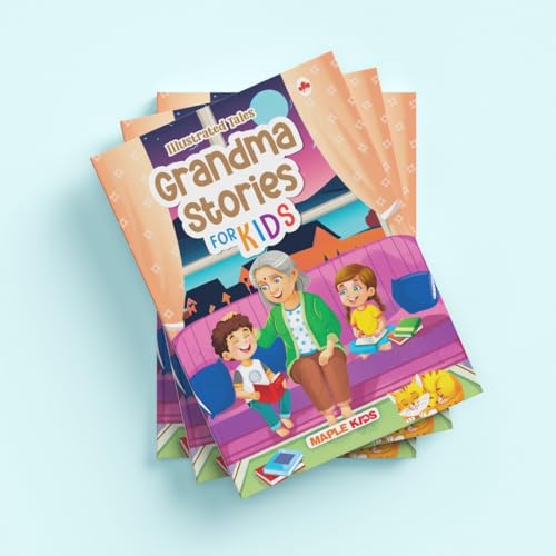 Image of Story Book for Kids - Grandma Stories for Kids - Illustrated Stories for Children - Bedtime Stories - Age 2+ Years - Read Aloud to Infants, Toddlers - Hardbound