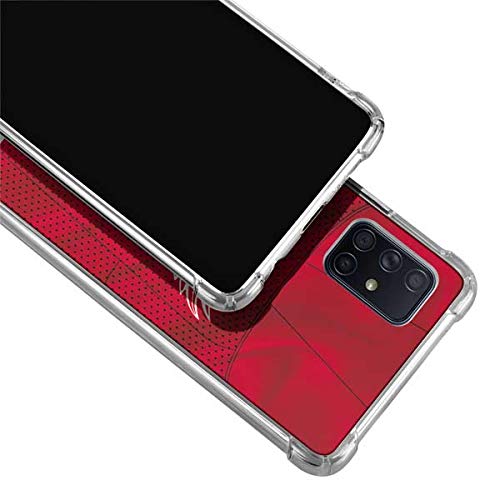 Skinit Clear Phone Case Compatible With Samsung Galaxy A71 5G - Officially Licensed Nhl Detroit Red Wings Home Jersey Design #TOP1