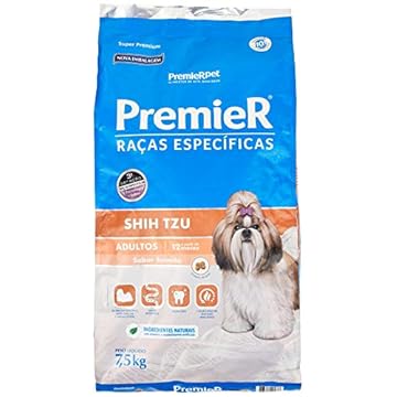 Ração para Cães Adultos Premier Shih Tzu Salmão 7,5Kg