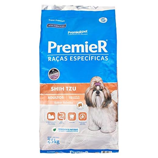 Ração para Cães Adultos Premier Shih Tzu Salmão 7,5Kg