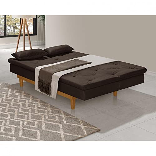 Sofá Cama Tokio Yescasa Marrom