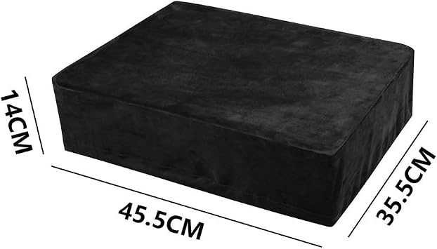 Dust Cover AT LP120XUSB,Record Player Short Plush Dust Cover,Dust Protector for Turntable Lightweight Washable Protective Fabric Shield for Record Player Against Dust(Black)