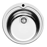 Pyramis KIBA Einbauspüle Edelstahl, poliert, 100053704, (HxBxT): 84,8x180x60 cm