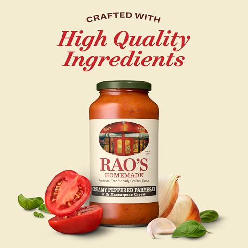 Image of Rao's Homemade Creamy Peppered Parmesan with Mascarpone Sauce, 24 Oz Jar