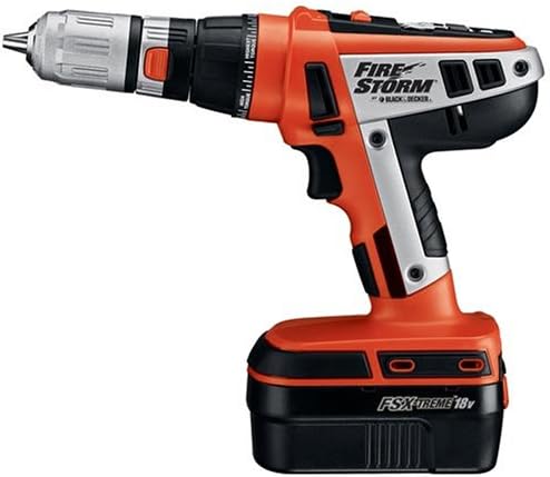 Amazon.com: Black \u0026 Decker Firestorm FS1800D (18 V fs18dsk Starter Kit con  batería, cargador, y bolsa de almacenamiento : Herramientas y Mejoras del  Hogar