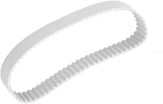 Correa de distribución de poliuretano HTD 5M, longitud 1325 mm ~ 1480 mm, ancho 20/25 mm, 5M, color blanco, correa síncrona de poliuretano, correa de engranajes de bucle cerrado.(1pc25mm,5M-1475mm)