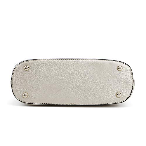 Image of SG SUGU Lunar Lightweight Medium Dome Crossbody Bag Shoulder Bag with Tassel | Zipper Pocket | Adjustable Strap
