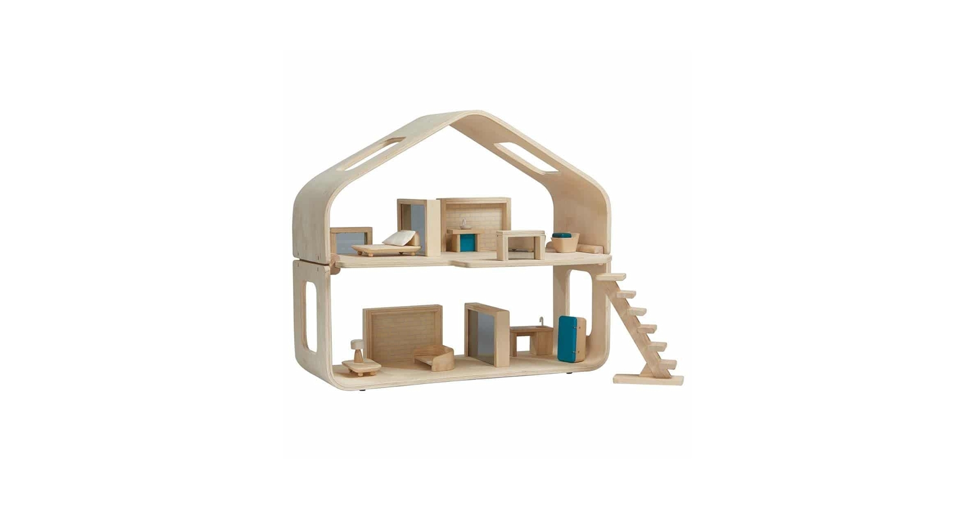 PLANTOYS プラントイズ　新テラスドールハウス 小物　人形　多数付 PLANTOYS プラントイズ 新テラスドールハウス 小物 人形 多数付
