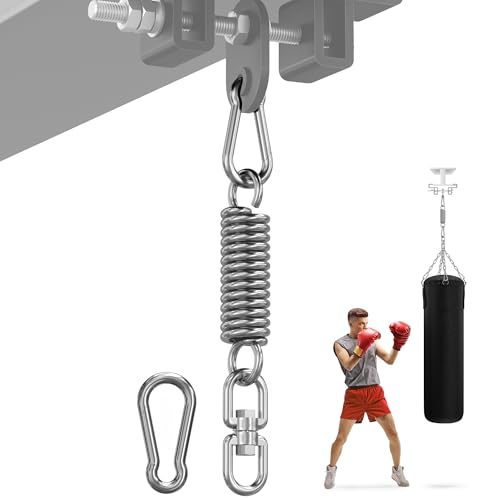 Cintre pour sac de frappe en acier inoxydable avec pivot 360 pour entraînement premium à domicile