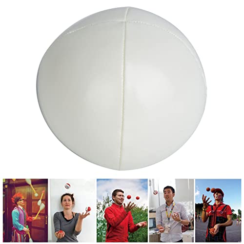 Bola de Malabarismo de 3 Pces, Bolas de Malabarismo de Couro Macio do Plutônio de Pouco Peso Resiste