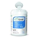 REScue One-Step Disinfectant Cleaner & Deodorizer for Veterinary Use, EPA Registered Accelerated Hydrogen Peroxide, No Added Fragrance, Standard Size 6x7-Inch Sheets, 160-Wipes Canister (Pack of 1)