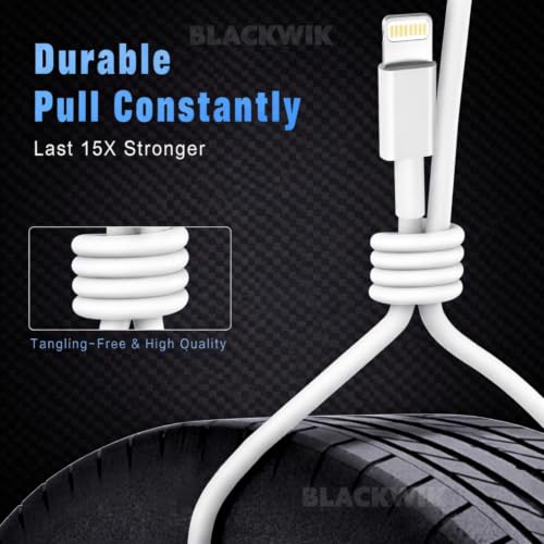 Image of Blackwik Type C to Lightning Charging cable compatible with iphone