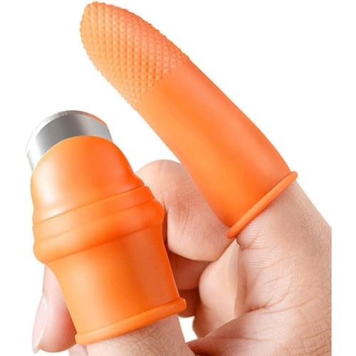 Fruit and Vegetable Picking Potted Garden Silicone Thumb Cutter Set