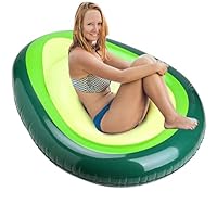 Niktule Inflatable Avocado Pool Float | Avocado Inflatable Pool Float for Kids Adults - Inflatable Avocado Pool Float for Kids Adults, Large Beach Water Fun Toys