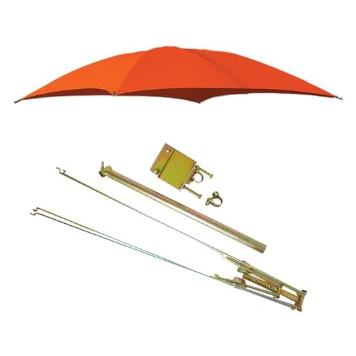 Durable Tractor Umbrella Assembly for ROPS