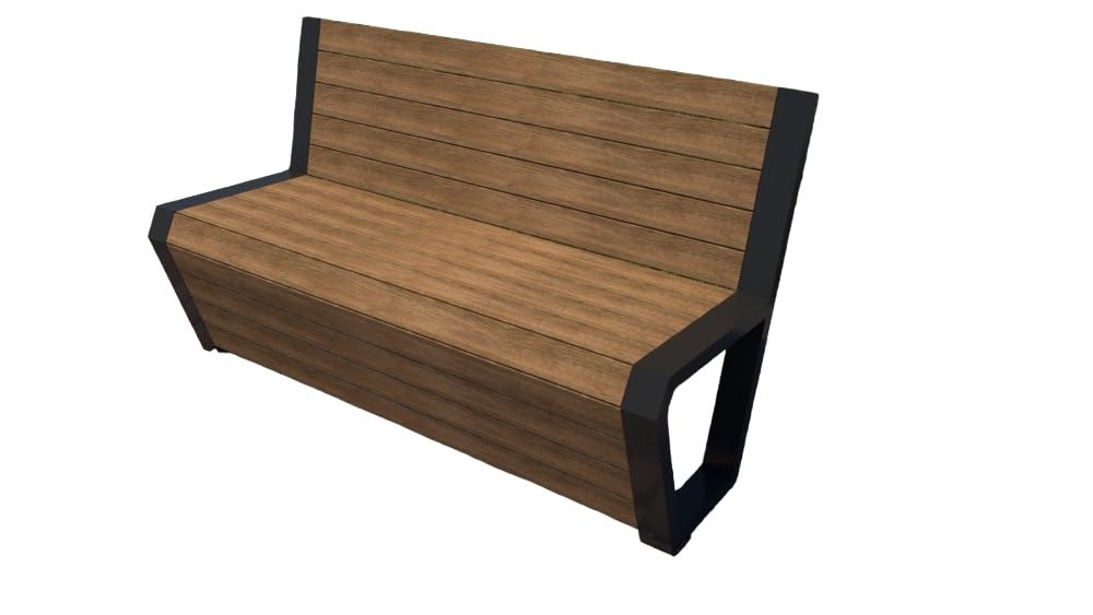 Banc de route MFPe idéal pour aménager un coin repos dans un parc public
