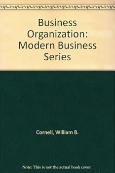 Hardcover Business Organization: Modern Business Series Book