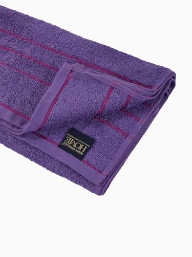 Image of Monte Carlo Essential 100% Cotton Small Bath Towel | 340 GSM Ultra Lightweight & Quick Dry | Soft Absorbent Compact Towel 60x120 cm | Bathroom Towel for Gym, Travel & Daily Use (Soho) | Wine Red