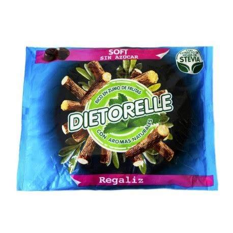 Dietorelle - Caramelle Morbide Liquirizia, Senza Zucchero e Senza Gelatina Animale, 100% Vegan - Sacchetto da 800 gr