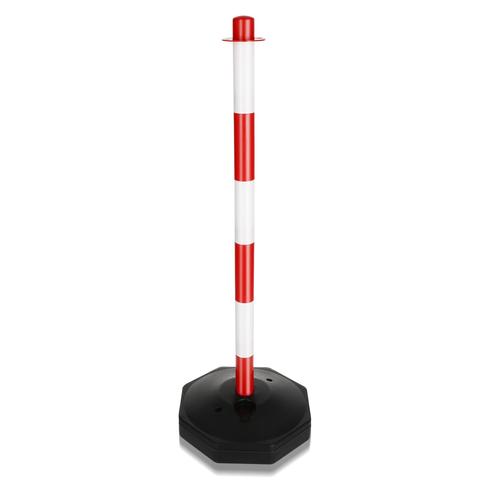 DECHOUS Conos De Señalización Vial Con Base Rellenable - Cono De Señalización Vial De 31 6 Pulgadas Con Collar Reflectante Bolardo De Estacionamiento De Seguridad De Plástico Para