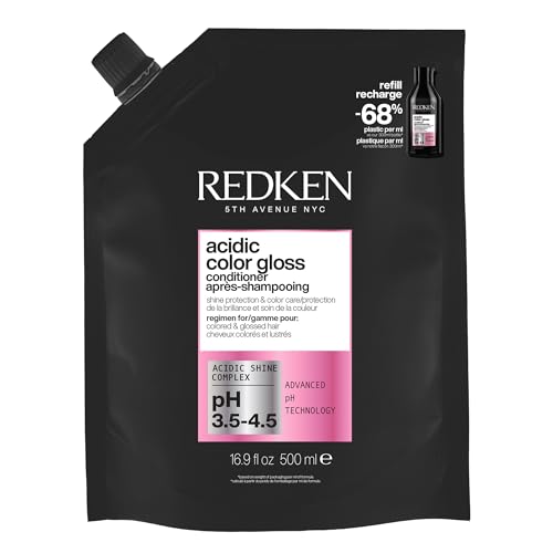 Redken Acidic Color Gloss Conditioner - Provides Color Protection and Vibrancy, Hair Shine, With Vitamin E