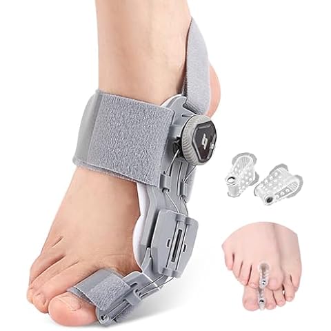 KissDate Bunion Corrector with Toe Spacers, Toe Separators Bunion Corrector for Women Big Toe, Adjustable Big Toe Straightener Toe Corrector for Bunion Fix Bunion Relief, Toe Separators for Women Cover