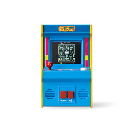 Arcade Classics Ms. Pac-Man - Retro Mini Arcade Game, Full Color Screen, Classic Handheld Electronic Game Console, 90s Toy, Great Gift for Kids 8+ - Thumbnail 2