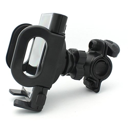 Universal Rotating Bicycle Mount Bike Handlebar Cell Phone Holder For T-Mobile Lg Optimus L90 - T-Mobile Lg V10 - T-Mobile Motorola Google Nexus 6 - T-Mobile Motorola Moto X #TOP1