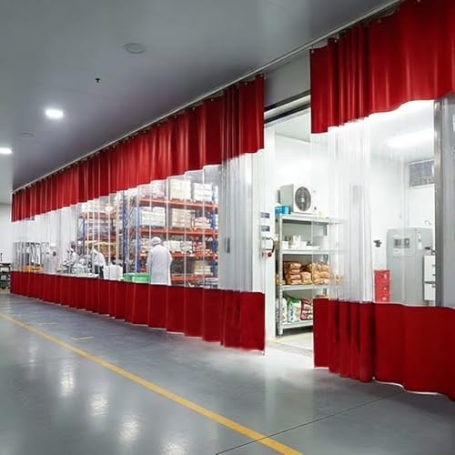 Rideau de séparation industriel PVC pour stopper les éclaboussures