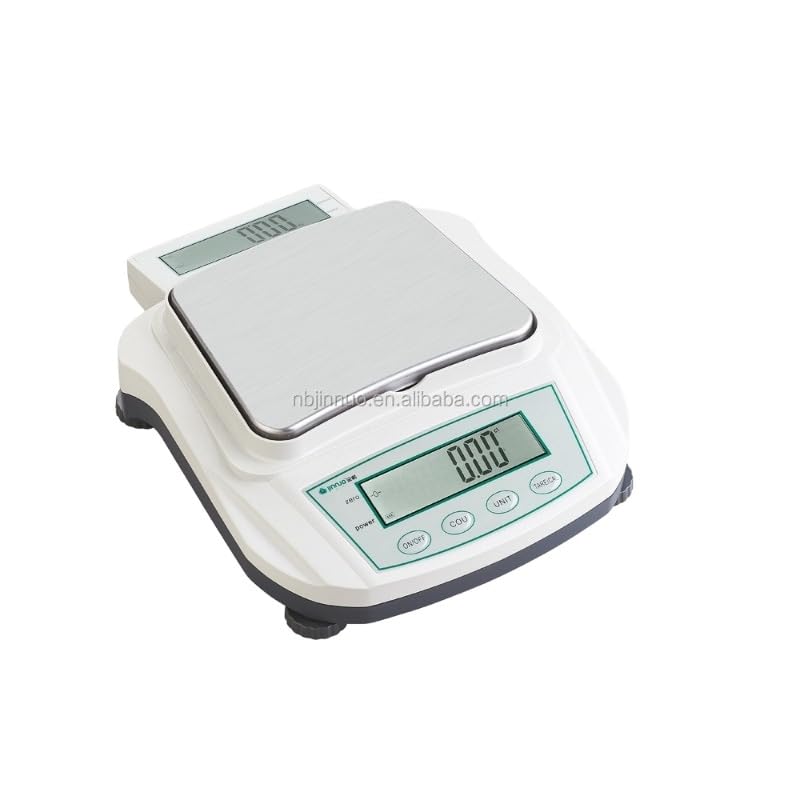 Báscula digital de precisión Dual LCD 0.01g miniatura 1
