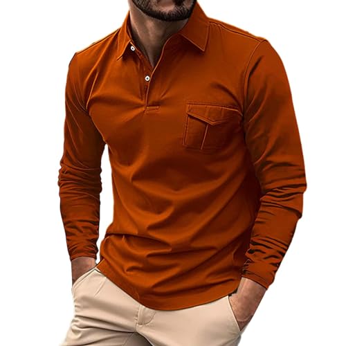 Polo para hombre manga larga cuello con botones miniatura 2