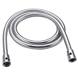 Doucheslangen Doucheslang 1.5M roestvrij staal loodgieterswerk Flexibele Badkamer Ligbad Pipe Head Siliconen slang Waterpijp badkamer accessoires