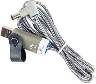 MyVolts Ripcord - USB to 9V DC power cable compatible with the Korg Volca Keys Synth
