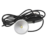 POPETPOP Led -aluminium -flutlicht Schreibtischlampe Diffusor Schrankbeleuchtung Küchenbeleuchtung Unter Schrank Unter Gegenlicht Schranklicht Led Lichter Silver