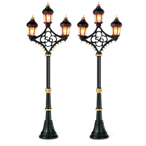 Department 56 Accessories for Villages Fifty-Six Street Lights Accessory Figurine (Set of 2)