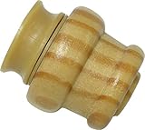Gardinia Montana-Soporte para Barra de Cortina (11 mm, Madera de Pino/Natural