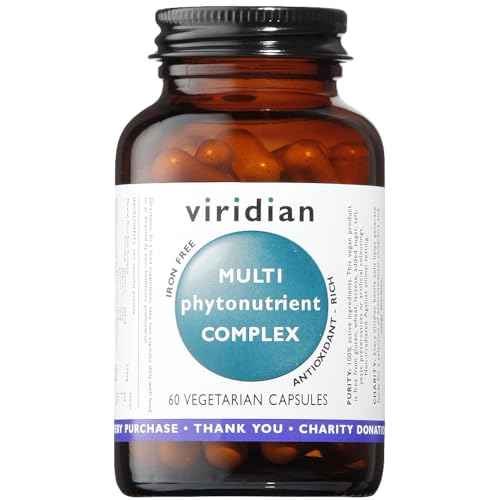 Viridian Multi-PhytoNutrient Multivitamin and Phyto Nutrient Complex - 60 Capsules