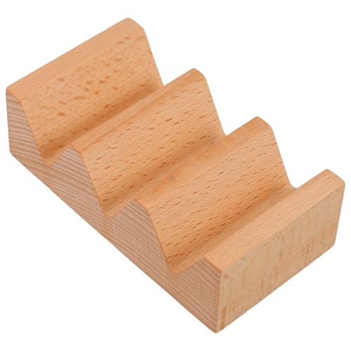 Amosfun Support À Sushi En Bois 13X7X4 Cm Plateau De Service Réutilisable Support À Sushis Et Tacos Pour Restaurants Fêtes Dîners Familiaux Polyvalent