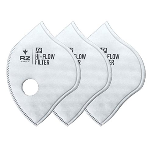 RZ Mask Filtri F2 HEPA - 3 Pezzi (Large (Regular))...