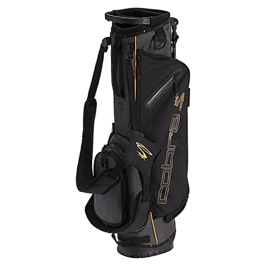 Cobra Golf 2019 Ultralight Sunday Bag (Black)